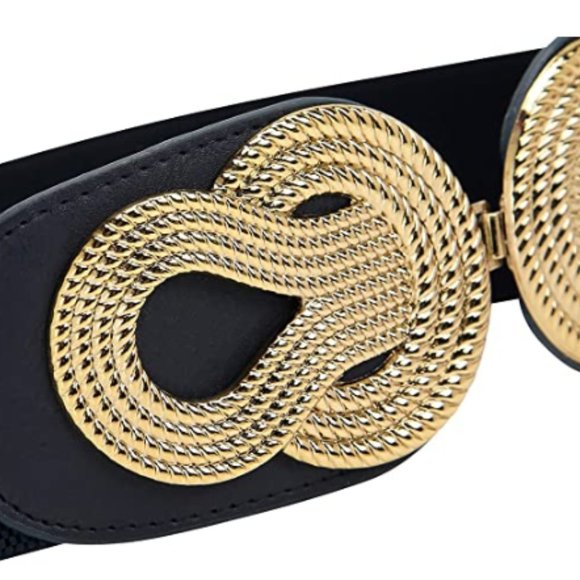 Wide Elastic Vintage Cinch Retro Metal main image 5